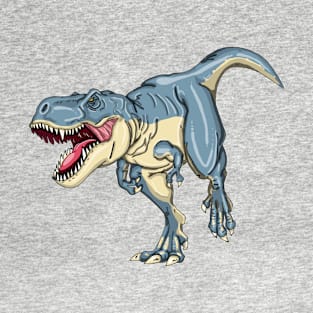 T REX Jurassic Tyrannosaurus rex Dinosaur Running Towards You T-Shirt